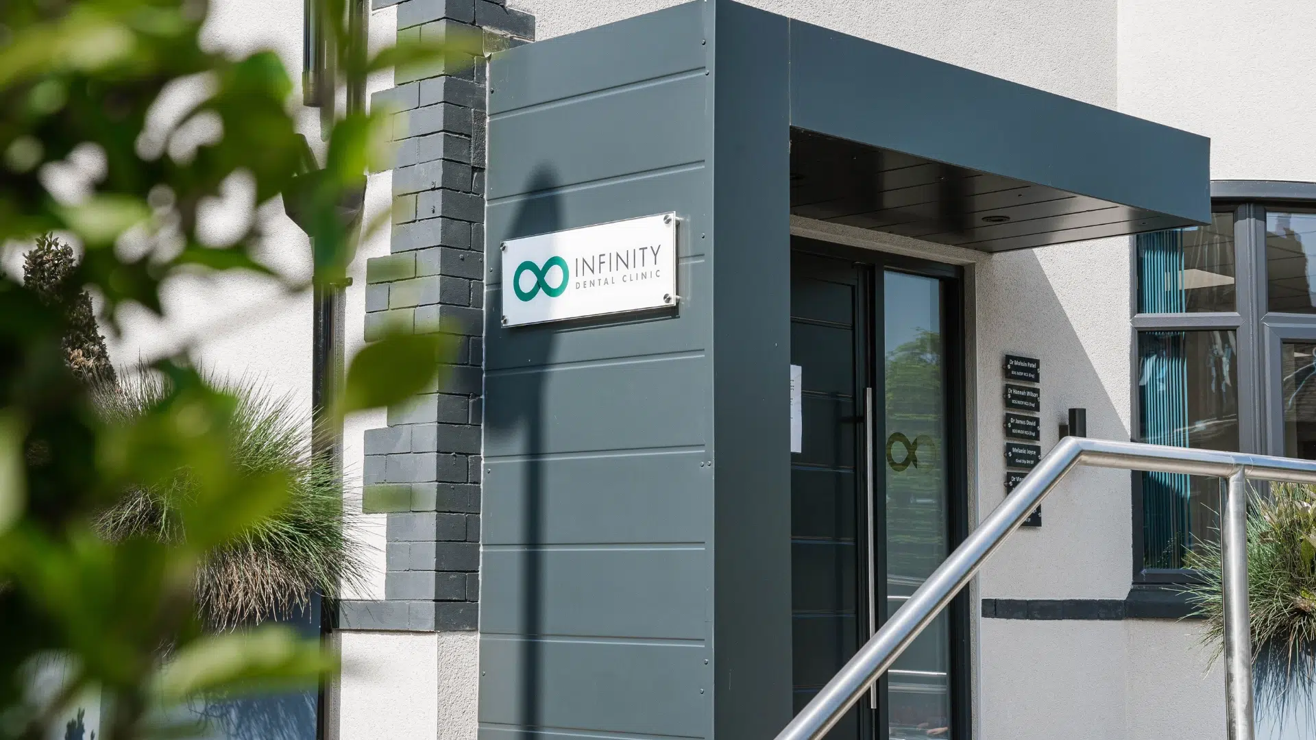 Exterior of Infinity Dental Clinic in Leeds.